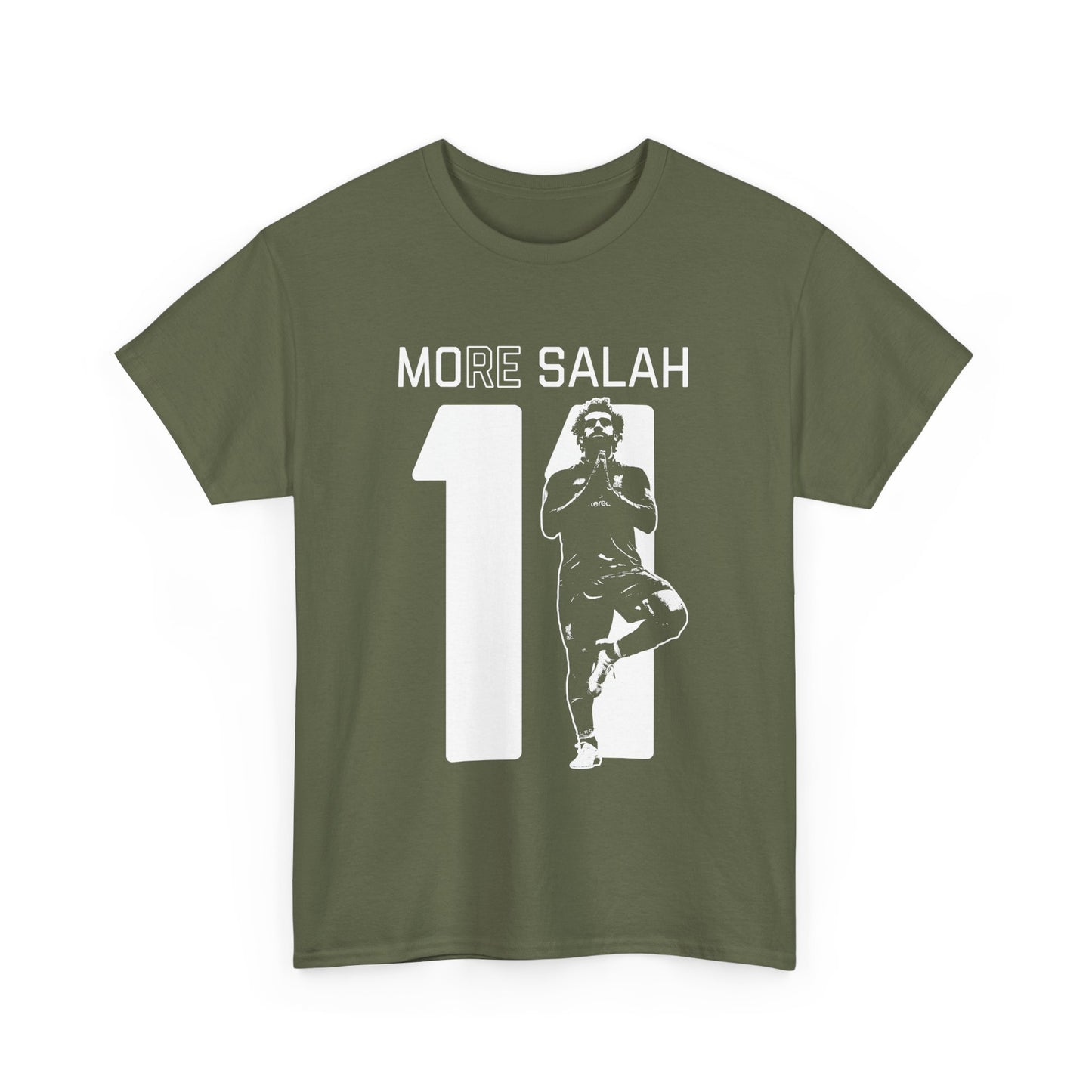 More Salah Unisex Heavy Cotton Tee - Soccer Inspired Graphic Tee for Fans