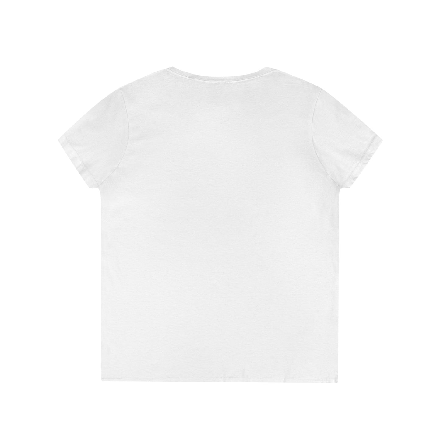 Emotional Reader Ladies' V-Neck T-Shirt - "Emotionally Attached to Fictional Characters"