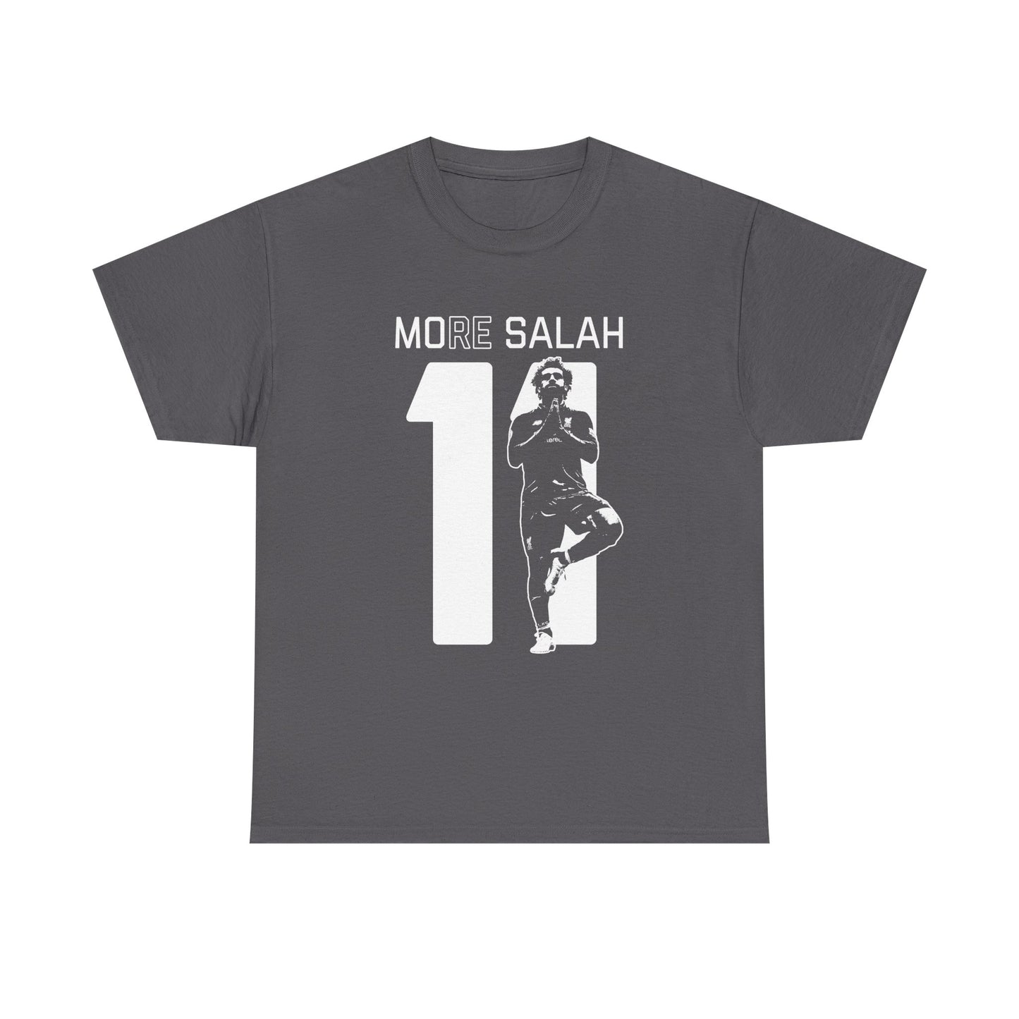 More Salah Unisex Heavy Cotton Tee - Soccer Inspired Graphic Tee for Fans