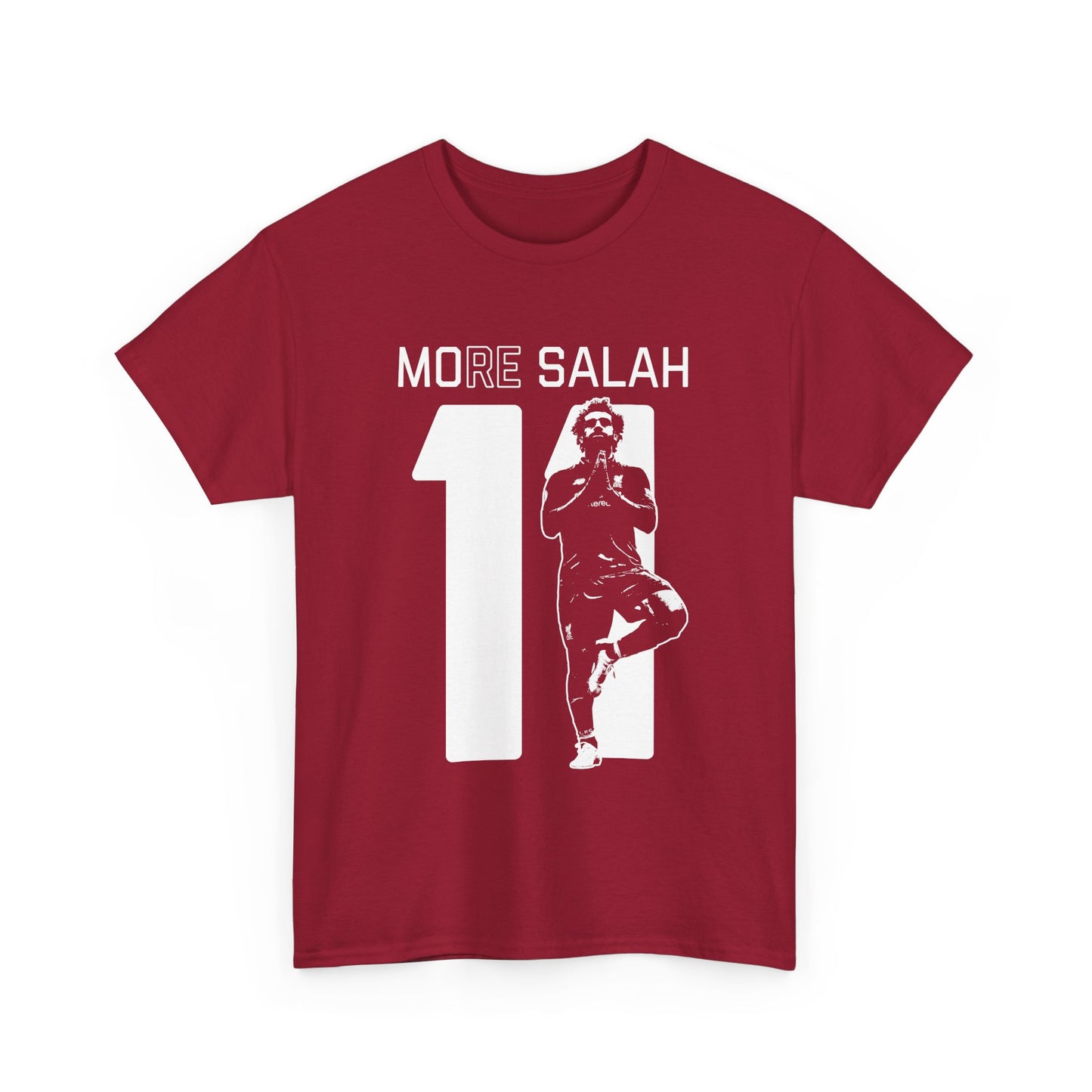 More Salah Unisex Heavy Cotton Tee - Soccer Inspired Graphic Tee for Fans