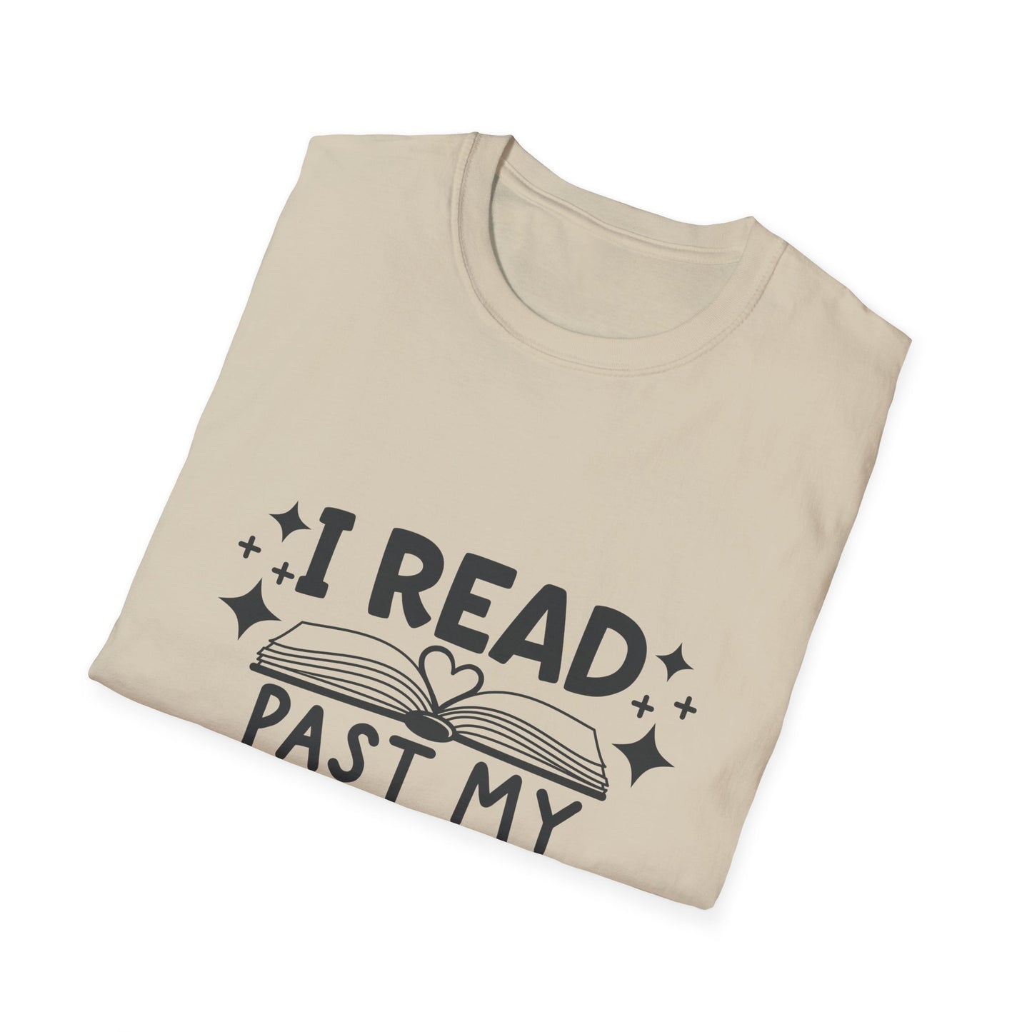 I Read Past My Bedtime T-Shirt | Cozy Unisex Graphic Tee for Book Lovers