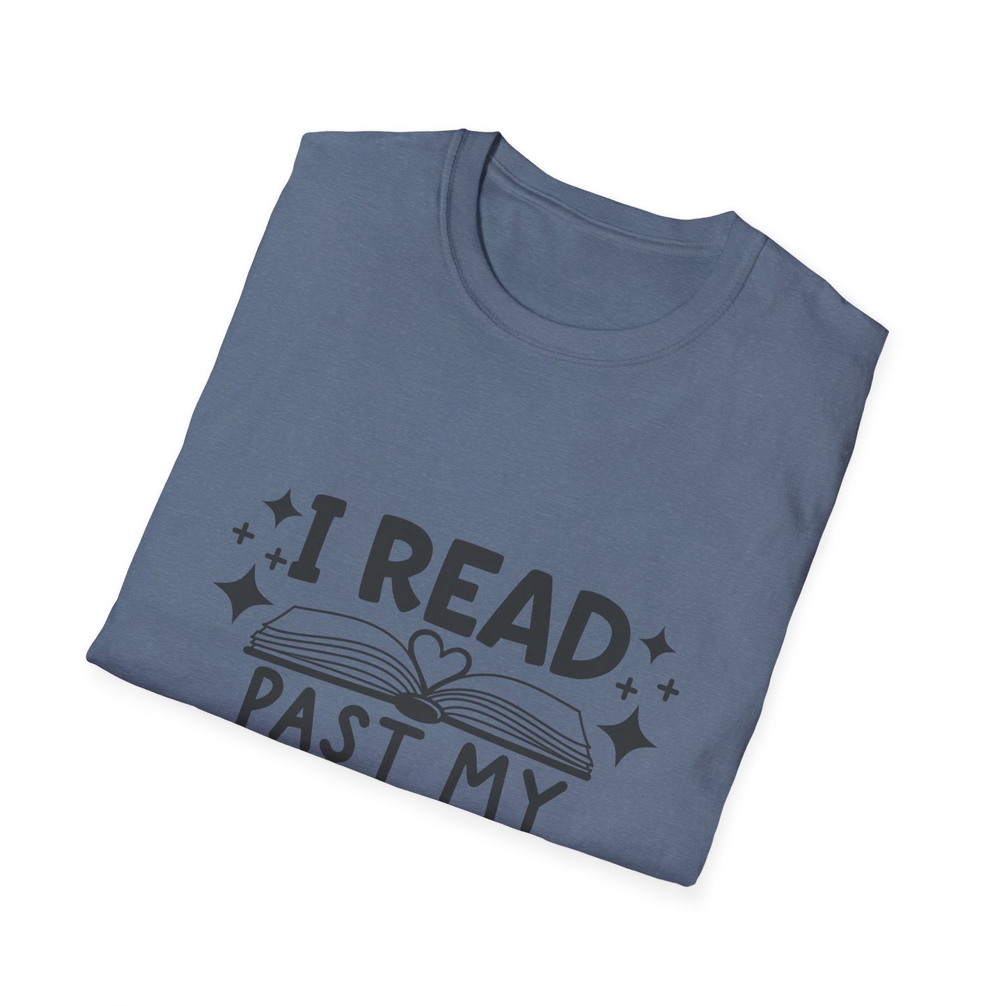 I Read Past My Bedtime T-Shirt | Cozy Unisex Graphic Tee for Book Lovers