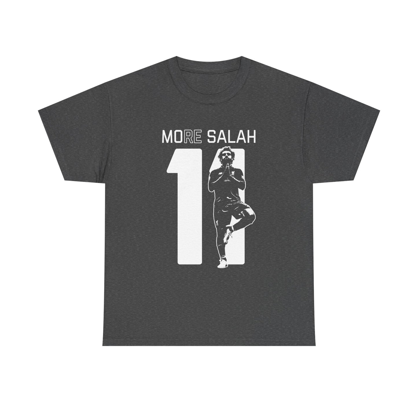 More Salah Unisex Heavy Cotton Tee - Soccer Inspired Graphic Tee for Fans