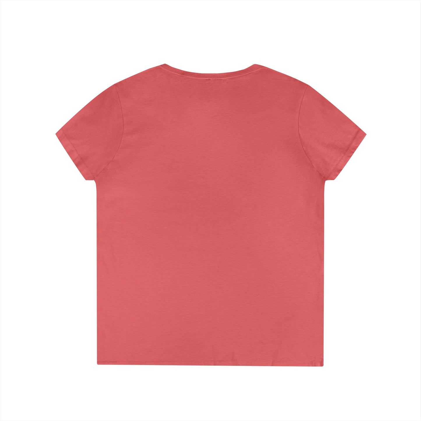 Emotional Reader Ladies' V-Neck T-Shirt - "Emotionally Attached to Fictional Characters"