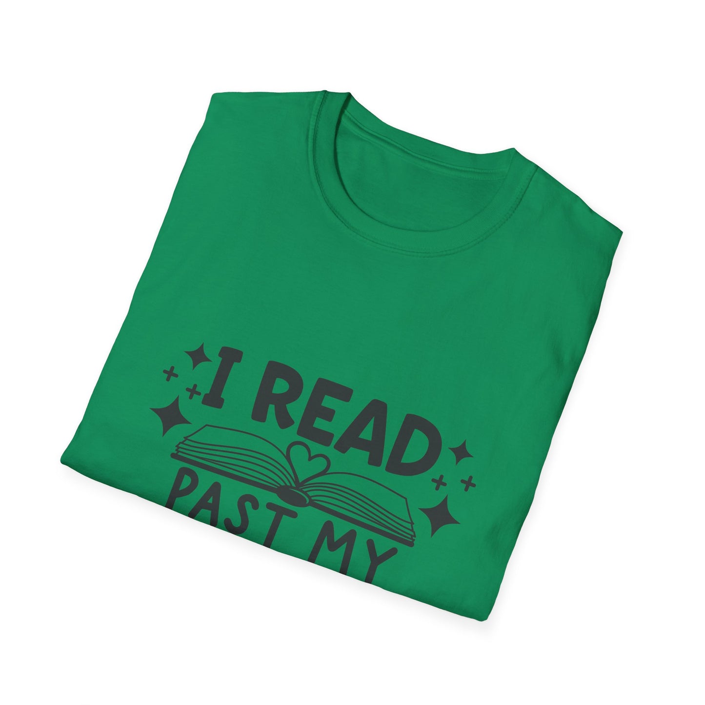 I Read Past My Bedtime T-Shirt | Cozy Unisex Graphic Tee for Book Lovers