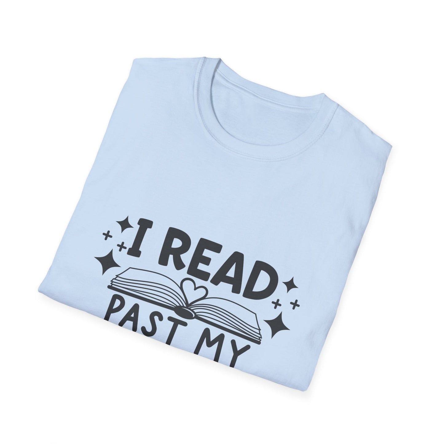I Read Past My Bedtime T-Shirt | Cozy Unisex Graphic Tee for Book Lovers