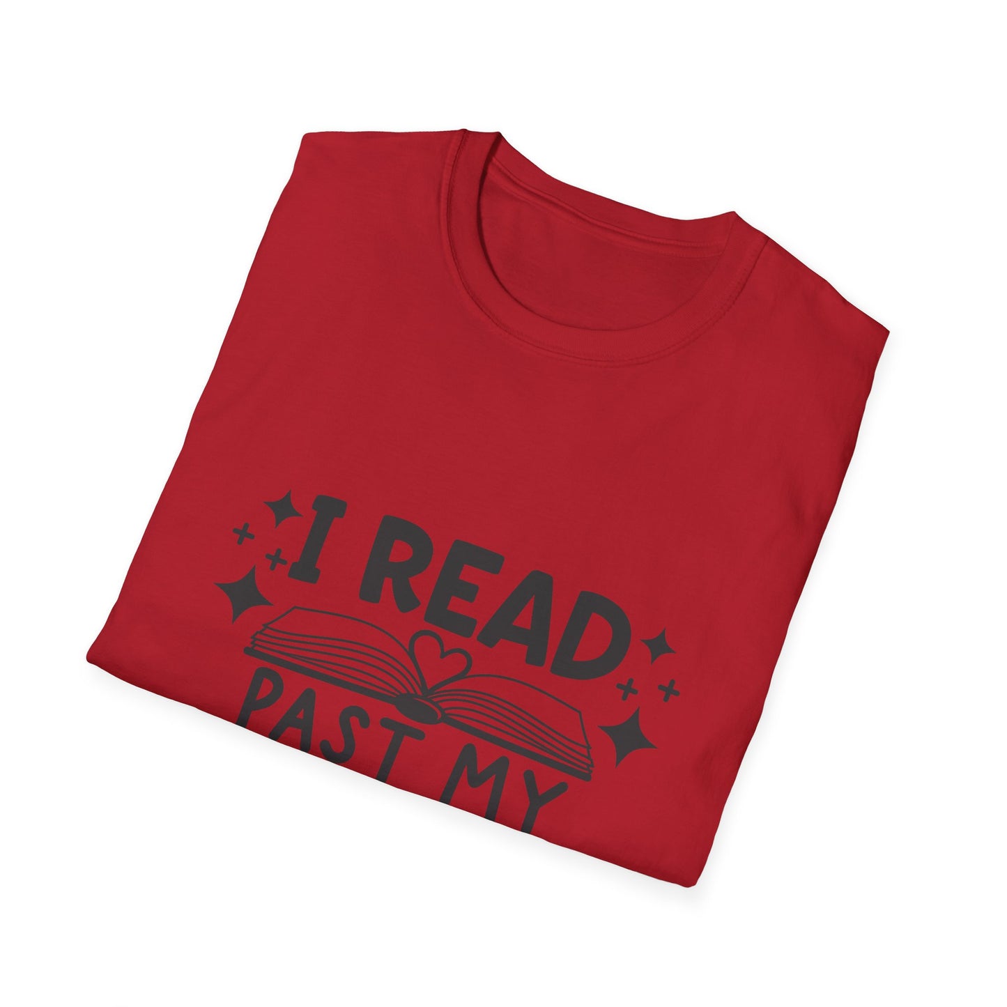 I Read Past My Bedtime T-Shirt | Cozy Unisex Graphic Tee for Book Lovers