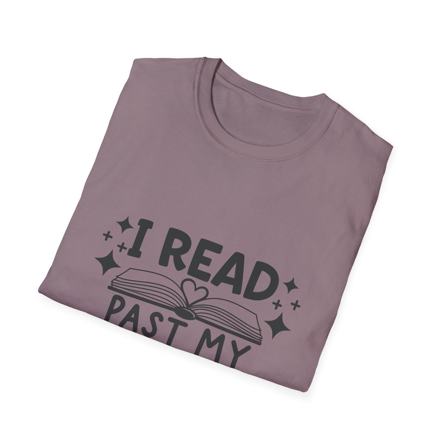 I Read Past My Bedtime T-Shirt | Cozy Unisex Graphic Tee for Book Lovers