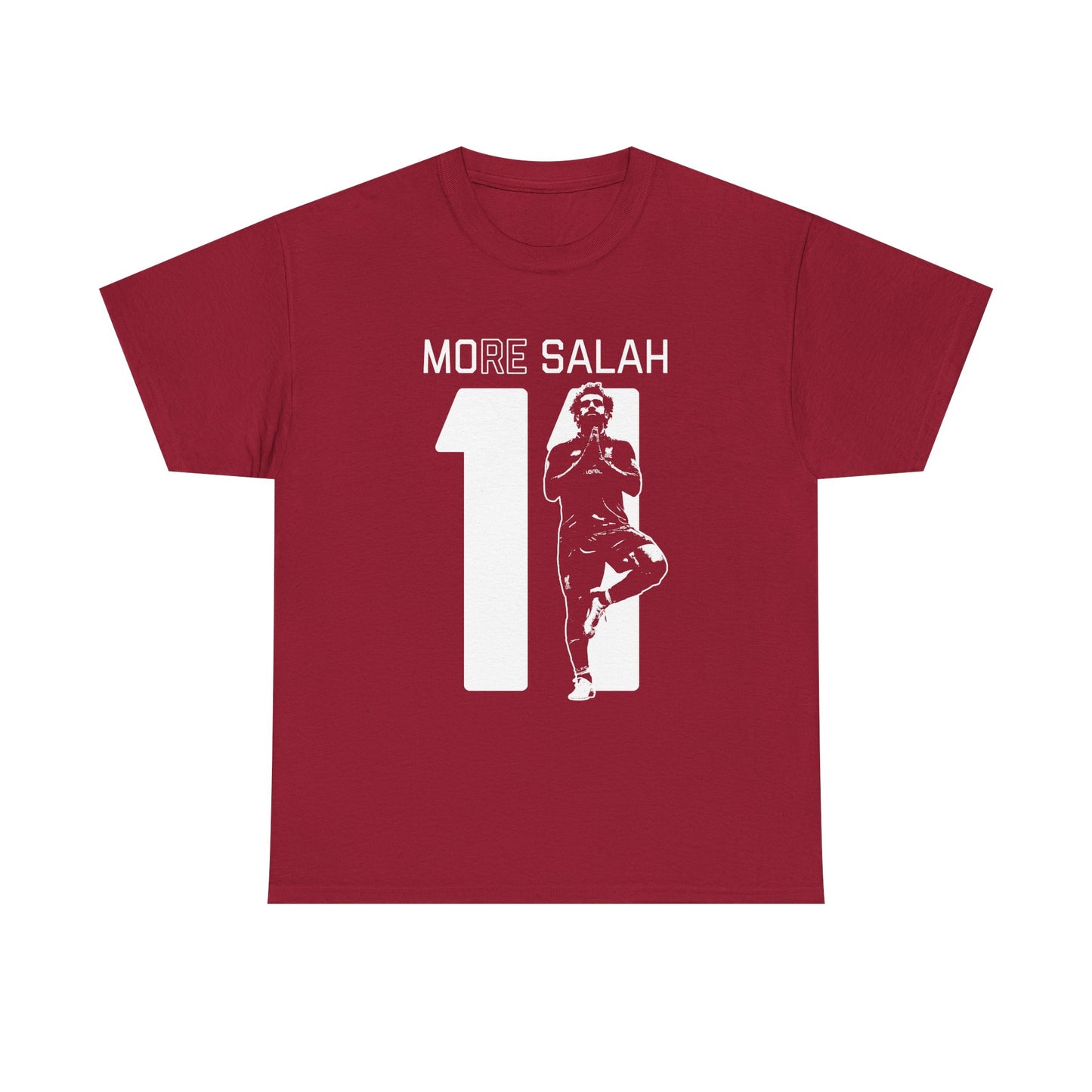 More Salah Unisex Heavy Cotton Tee - Soccer Inspired Graphic Tee for Fans