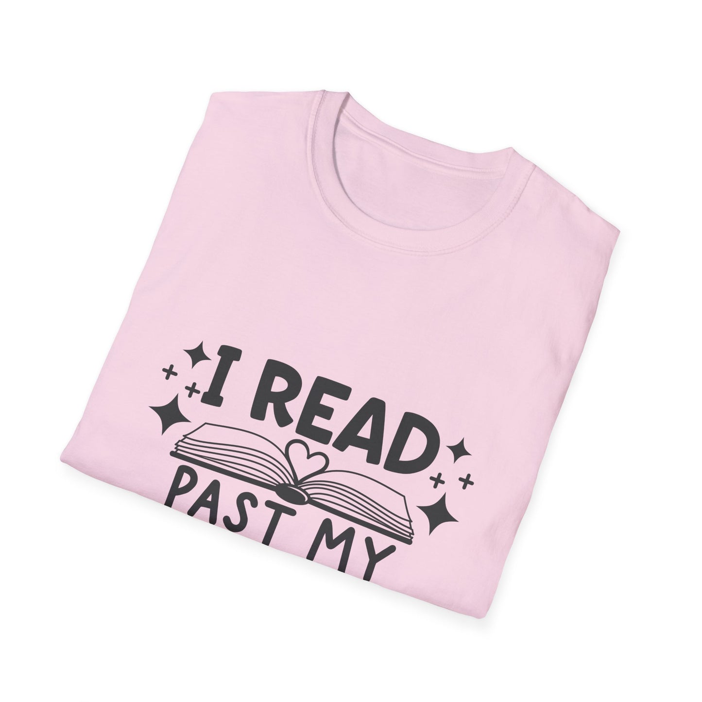 I Read Past My Bedtime T-Shirt | Cozy Unisex Graphic Tee for Book Lovers