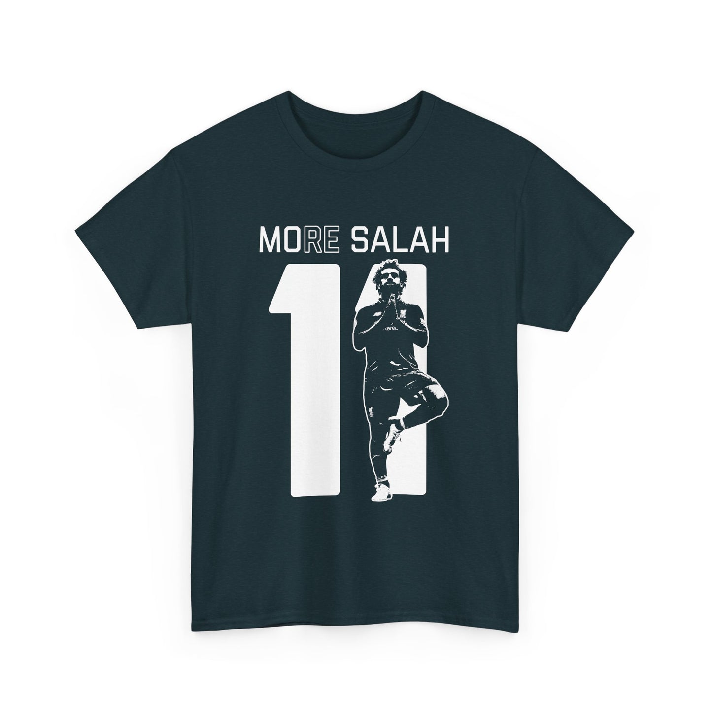 More Salah Unisex Heavy Cotton Tee - Soccer Inspired Graphic Tee for Fans