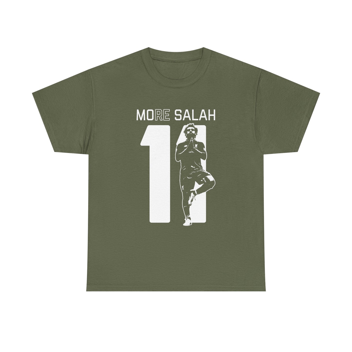 More Salah Unisex Heavy Cotton Tee - Soccer Inspired Graphic Tee for Fans
