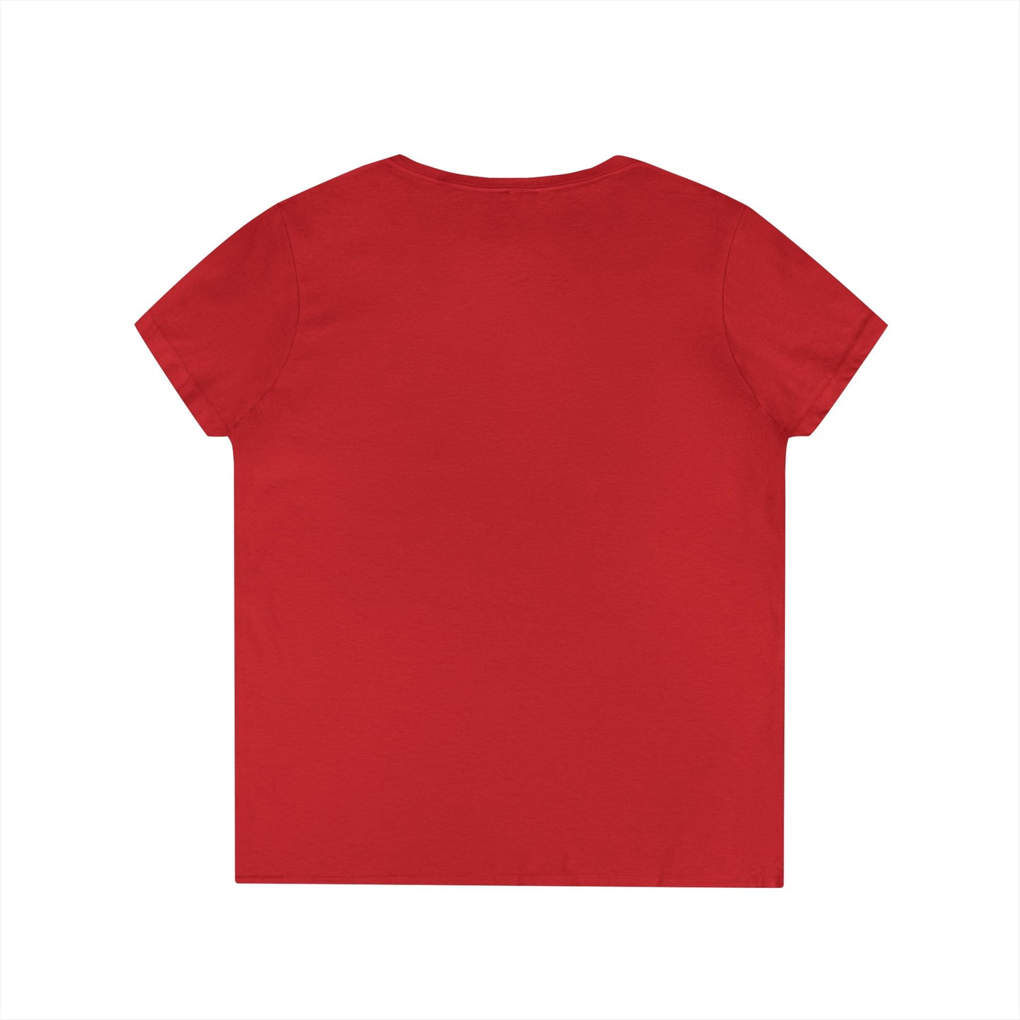 Emotional Reader Ladies' V-Neck T-Shirt - "Emotionally Attached to Fictional Characters"