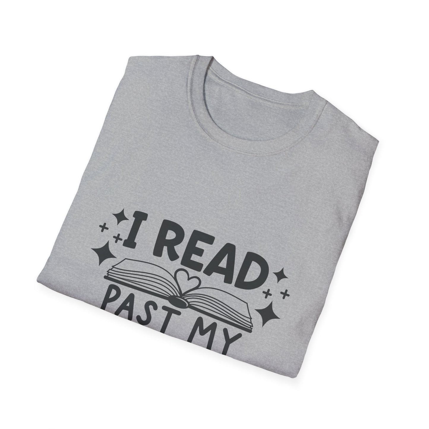 I Read Past My Bedtime T-Shirt | Cozy Unisex Graphic Tee for Book Lovers