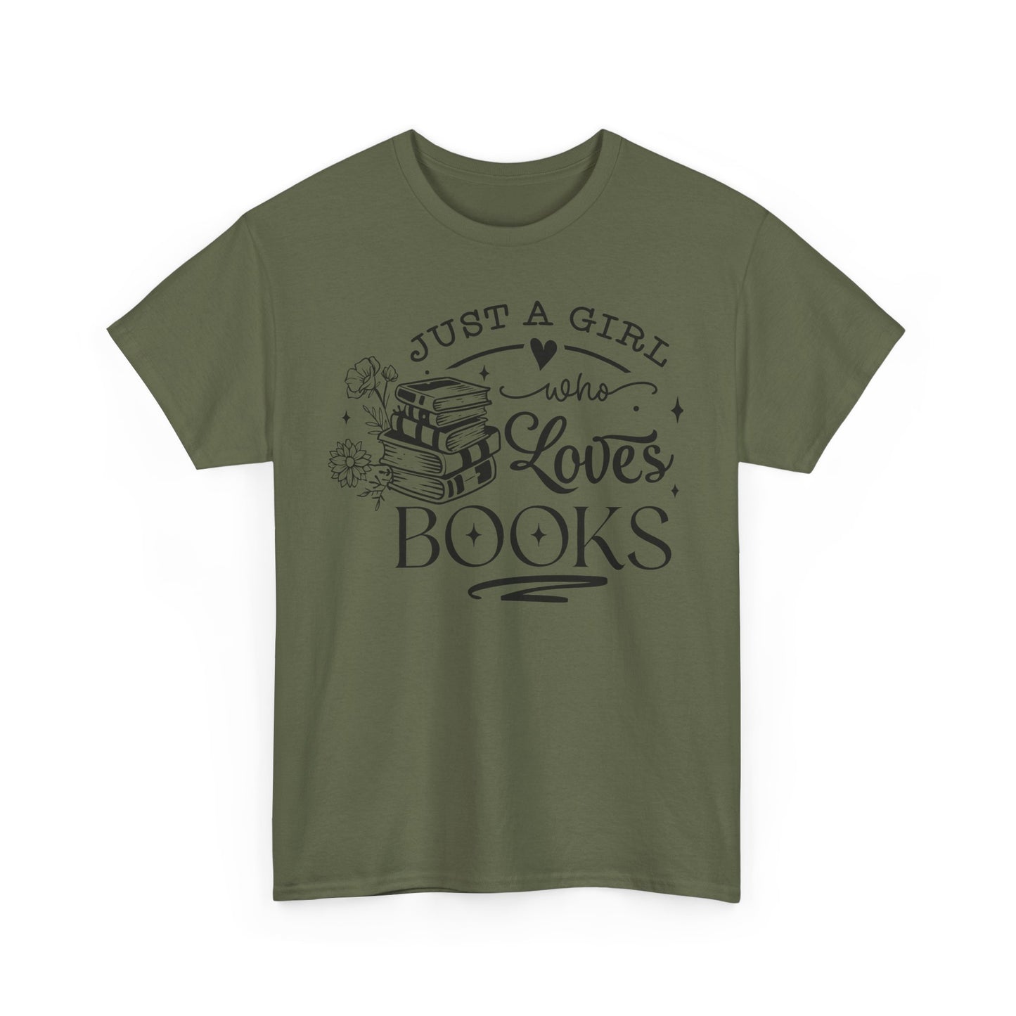 Just a Girl Who Loves Books Tee