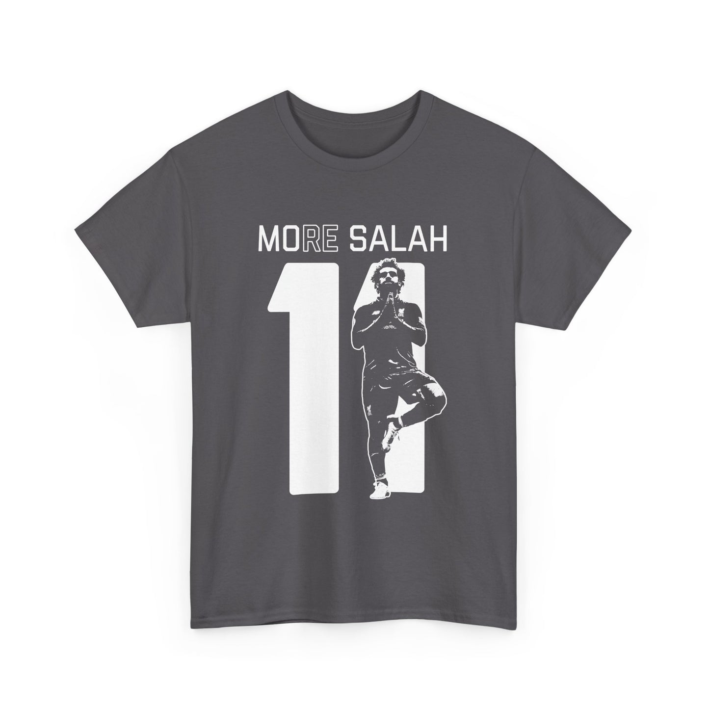 More Salah Unisex Heavy Cotton Tee - Soccer Inspired Graphic Tee for Fans