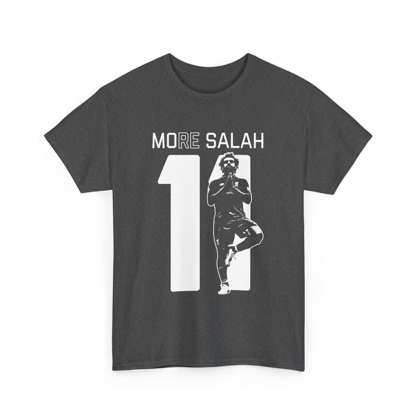 More Salah Unisex Heavy Cotton Tee - Soccer Inspired Graphic Tee for Fans