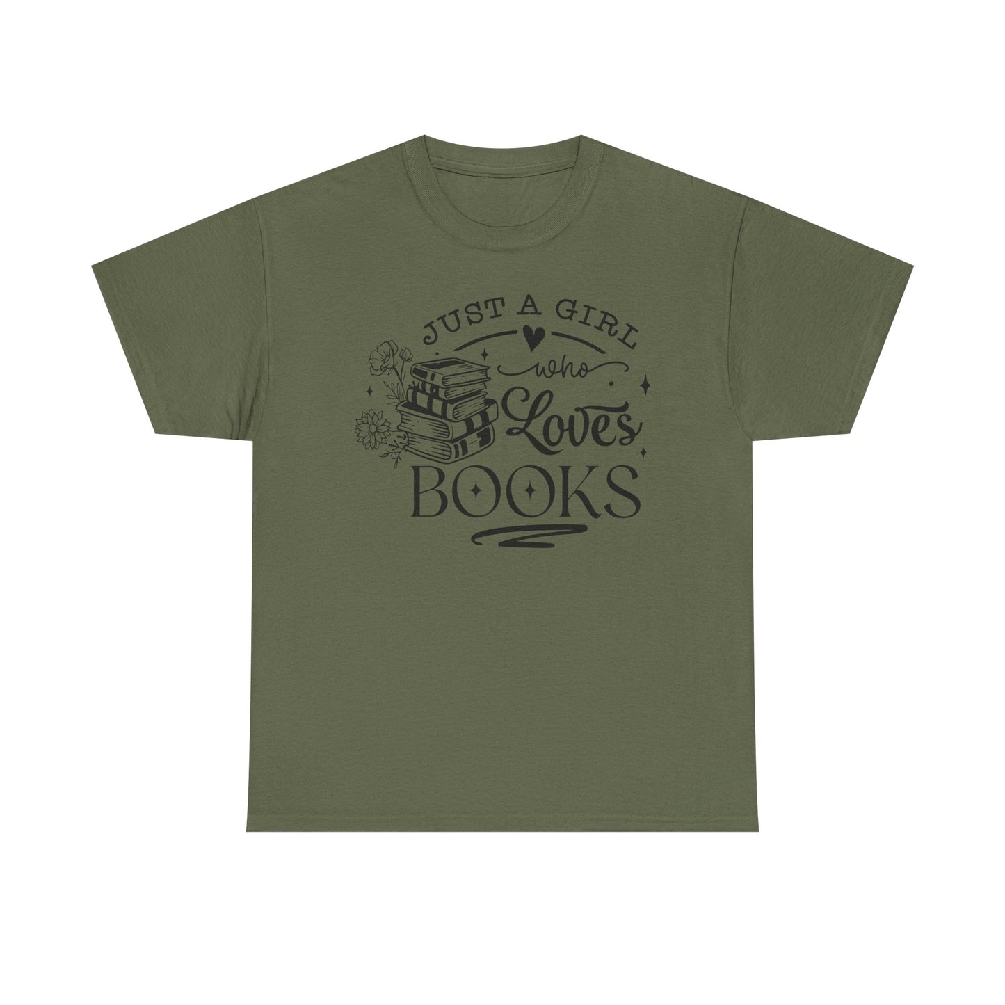 Just a Girl Who Loves Books Tee